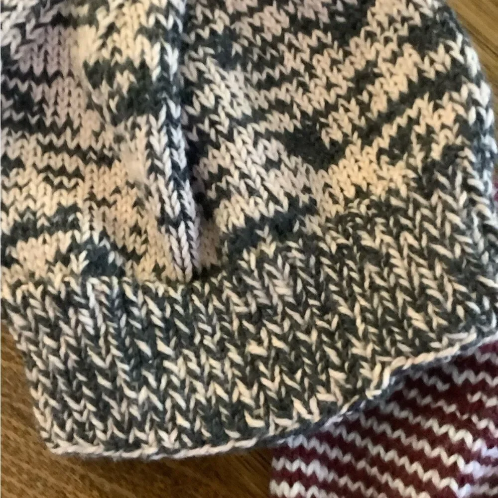 Cozy Knit Beanie Hats Handmade